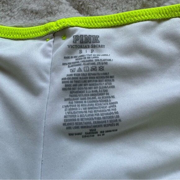 Victoria's Secret PINK | Neon Yellow Scalloped Edge Bikini Bottoms | Size Small - Picture 8 of 10